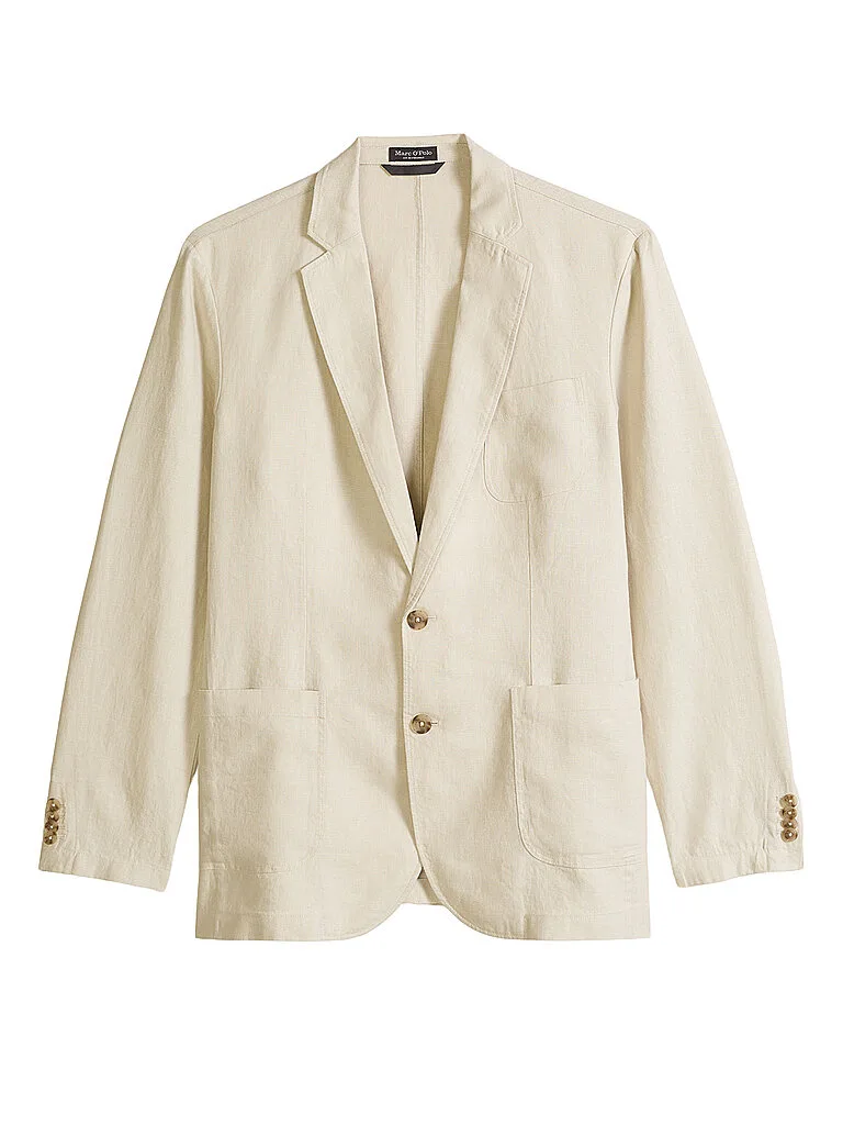 Sakko de lino crema 50 - Marc O'Polo - FashionsVida