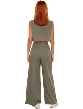 Weite Hosen Pantaloni Modal A Palazzo 30901 Eu S - I Am - FashionsVida