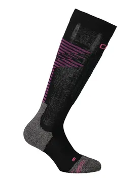Chaussettes Ski Lenpur 31i4856 Black / Purple EU 36-38