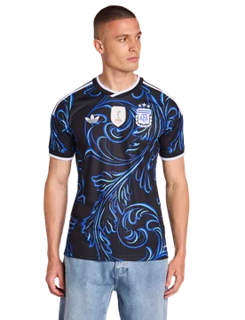 Argentina Herren Trikots/Replikate - Schwarz - Größe XL - Poly Jersey Black XL - Adidas - FashionsVida