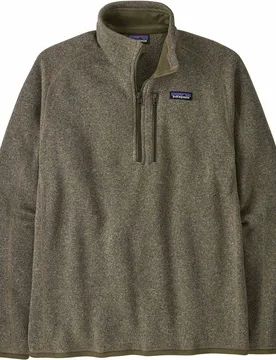 Polaire chaude à col 1/4 zip - M's Better Sweater 1/4 Zip River Rock Green - Taille M - Vert - Patagonia - FashionsVida