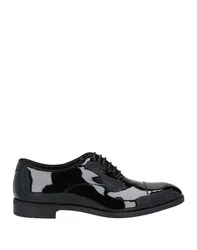 Zapatos de cordones Hombre Negro 40 Hombre