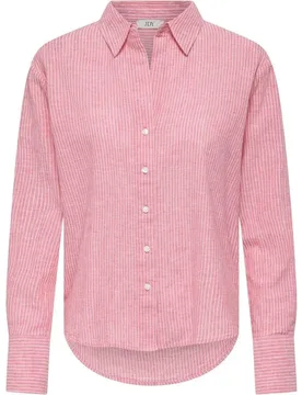 Camisa de mujer de lino manga larga - JDY - FashionsVida