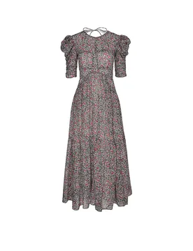 Maxikleid SICHELLIA beere 36 damen - MARANT ETOILE - FashionsVida