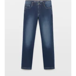 Pantalón hombre de cinco bolsillos sport algodón de tejido de punto