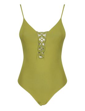 Fisico Costume intero con treccia