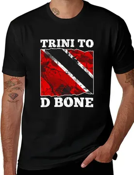 Trinidad and Tobago Flag Trini To D Bone Graphic T-Shirt Basic Short Sleeve T-Shirt for Men - Aliexpress - FashionsVida