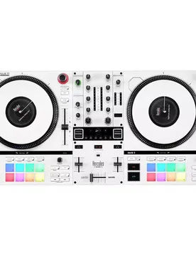 Contrôleur Dj Djcontrol Impulse T7 White / Black One Size unisex