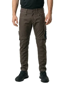 Pantalon De Travail Unique 12579 Big Thigh Pockets Dark Anthracite / Black 64 - MASCOT - FashionsVida