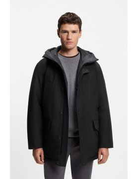 Para hombre. 50547078 Cazadora repelente al agua con detalles en contraste (56), Casual, Poliéster
