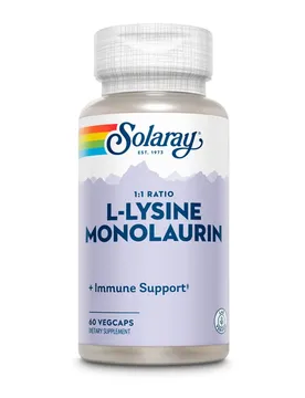 Capsule L-lysine Monolaurin 60 Unità Multicolour