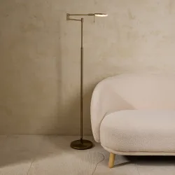 Lámpara de pie con LED integrado Zola