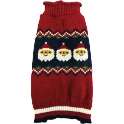 Fred & Rita - Jersey Fred & Rita para perros greca Papá Noel de color rojo