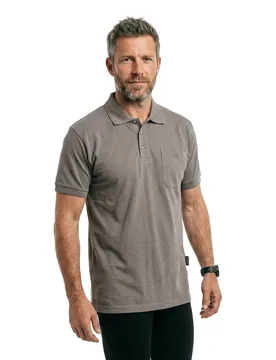 Polo à Manches Courtes Crossover 00783 Anthracite 3XL - MASCOT - FashionsVida
