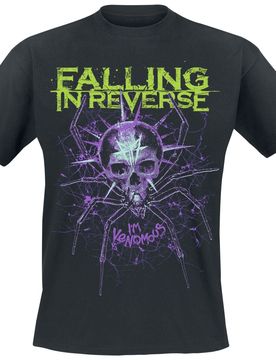 T-Shirt - Spider - L bis 4XL - für Männer - Größe 4XL - schwarz - Lizenziertes Merchandise! - Männer - male
