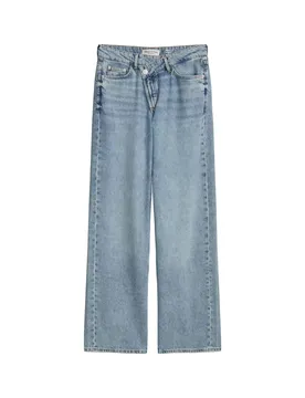 Denim Trousers, Model Fia, Mid Wais female