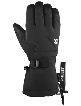 Skihandschuhe aus GORE-TEX und PrimaLoft® Grands Montets Pro GTX Glove Black für Herren aus Leder Größe S schwarz