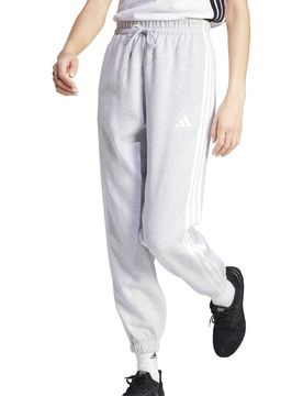 Essentials 3 stripes pantalón mujer Gris (M)