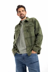 Darrow Mens Fleece Check Shirt - - Size: 3XL