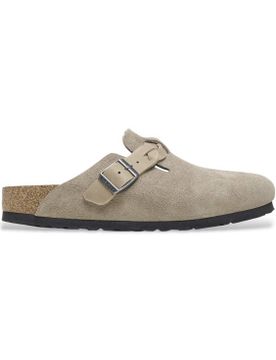 Para mujer. 1026694 Zuecos de Piel Boston Braided (Ajuste Estrecho) (38), Plano, Ninguno, Casual