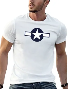 United States Naval Aircraft Insignia, 1943-1947 T-Shirt cotton tshirt 100% t shirts for man cotton funny T-Shirt - Aliexpress - FashionsVida