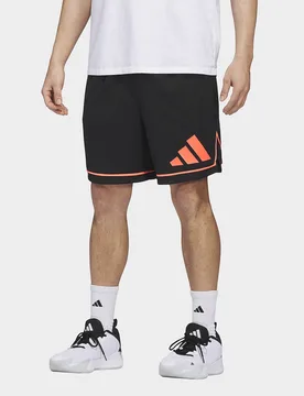 Mens Short Basketball Badge Of Sport - Nero, nero nero Uomo taglia S 23 CM - Adidas - FashionsVida