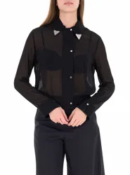 Camicia maniche lunghe NERO 44