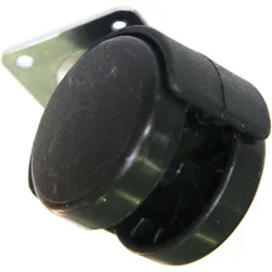 Rueda de Plástico con Placa Ø 50 mm