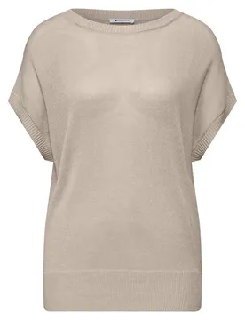 Sleeveless sweater u-boat female