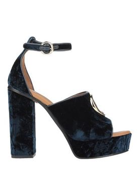 Sandalias Mujer Azul noche 37 Mujer