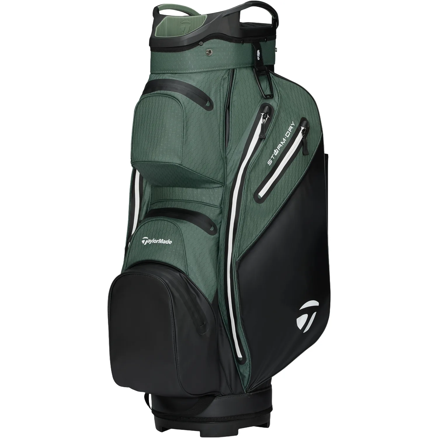 Cartbag Storm Dry, schwarz/dunkelgrün - TaylorMade - FashionsVida