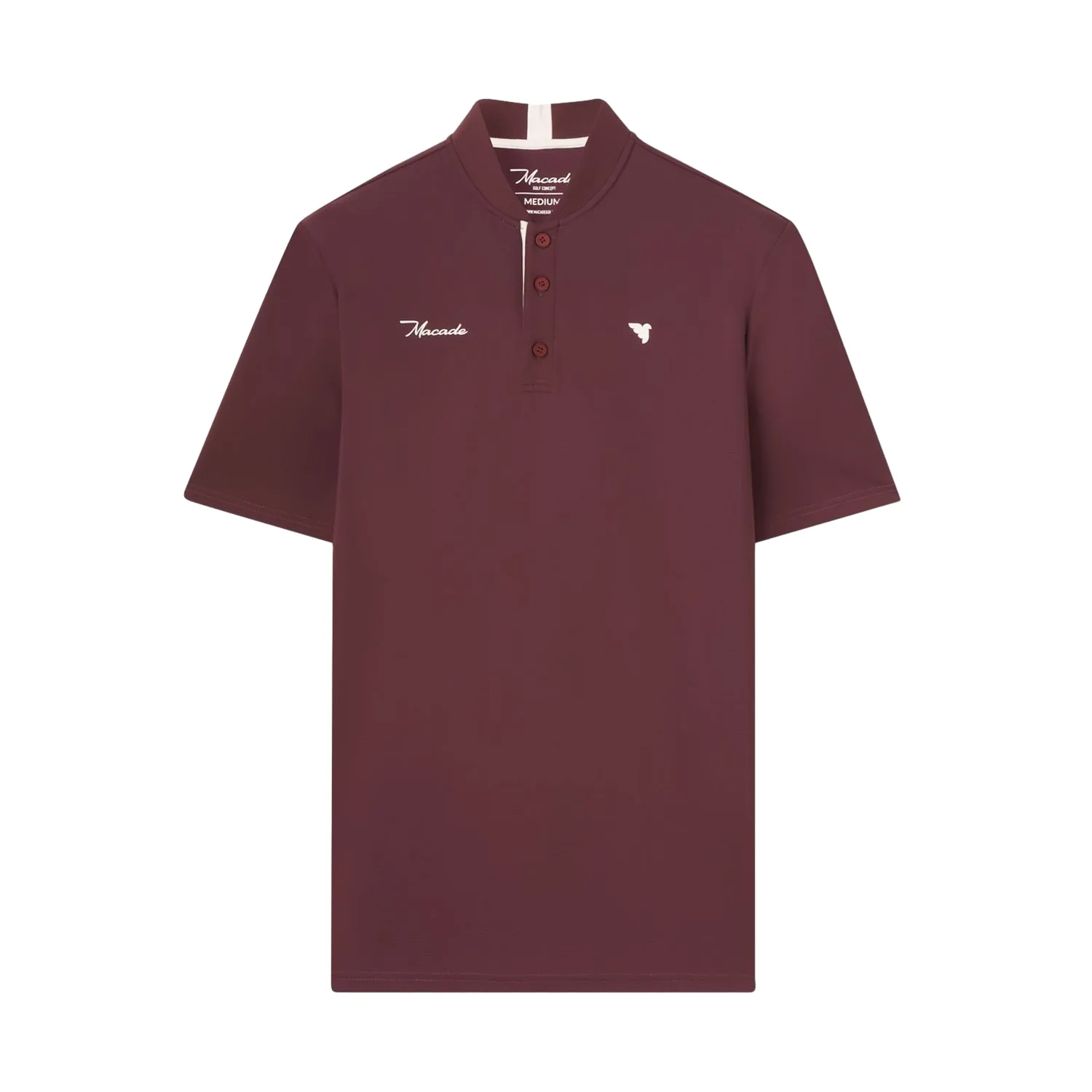T-Shirt Heath Bomber, weinrot s - Macade - FashionsVida