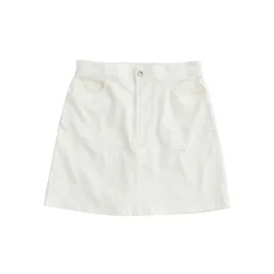 Denim Skirt 31 Bianco Panna D31203