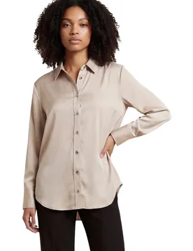 Only Damen Hemd Beige 510645