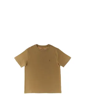 T-shirt in cotone POLO BOYS CAMMELLO M - Ralph Lauren - FashionsVida