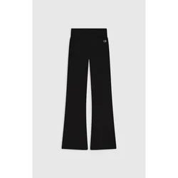 Flare Damen T-Shirt, schwarz XS