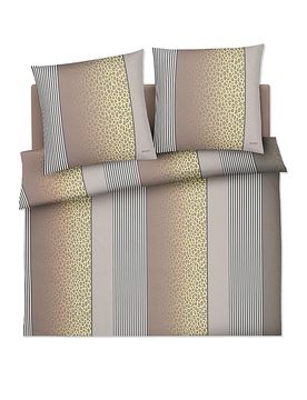 Joop Ropa de cama de satén LEO 2x 70x90cm / 200x200cm Vainilla crema