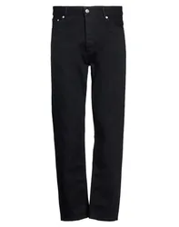 MAISON KITSUNÉ Jeanshose Herren Schwarz 30 Herren