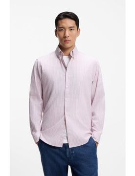 Para hombre. 50552959 Camisa Ricoplus (S), Casual, Algodón, Clásico, Manga larga