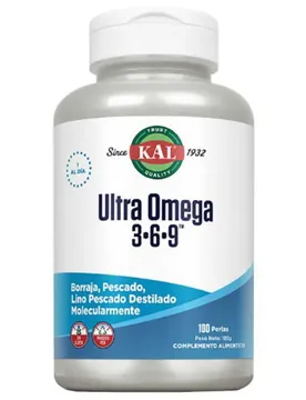 Capsules Ultra Omega 3-6-9 Essential Fatty Acid 100 Unités