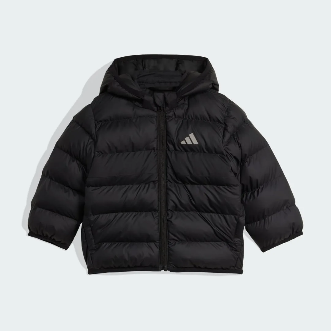 Giacca sintetico junior 9-12M Black / Black / Black - Adidas - FashionsVida