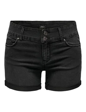 ONLCARMEN REG SHORTS WIDE WB DNM PI female - XS - FashionsVida