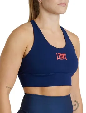 Soutien-gorge De Sport Logo Wacs Blue M - Leone1947 - FashionsVida