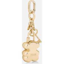 Llavero de mujer con oso y llave bear lock