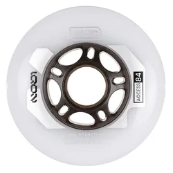 Roues De Patins Access 84 85a 4 Unités Natural / Transparent Black 84 mm unisex