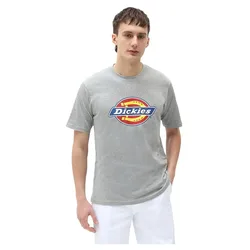 T-shirt à Manches Courtes Icon Logo Grey Melange S