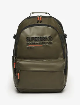 Superdry Damen Grün Tarp Utility Rucksack Gestickt, Größe: 45x29x19cm - 89.99 - FashionsVida