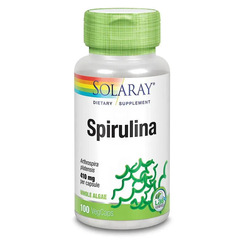 Spirulina 10 Mg 100 Unità Green