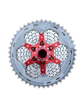 Cassetta pignoni MTB CSMX8 11 velocita' Shimano Sram 11-46 silver - SunRace - FashionsVida