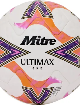 Ballon De Football Ultimax One 26 White / Orange / Purple 5 unisex